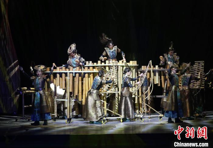 圖為《花腰竹女》演出劇照。　黃興鴻 攝