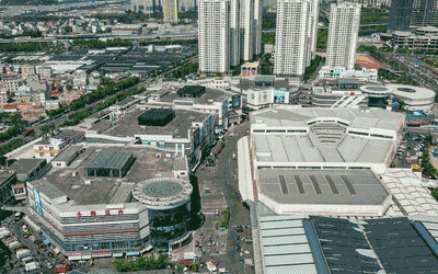 昆明斗南花市.